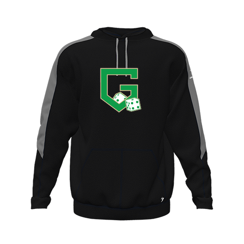 [CUS-DFW-HOOD-FLC-LSL-BLK-YXS-LOGO3] Hoodie (Youth XS, Black, Logo 3)