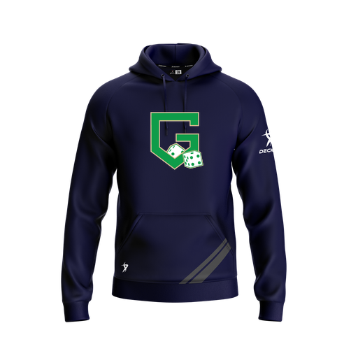 [FOLHSMNV-YXS-LOGO3] Decker Summit Hoodie (Youth XS, Navy, Logo 3)