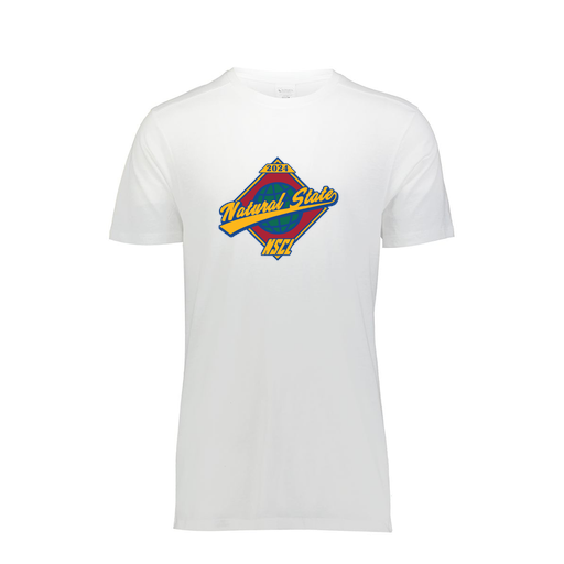 [FTSCUBWH-YS-LOGO1] Decker Youth Tri-Blend T-Shirt - Short Sleeve (Youth S, White, Logo 1)