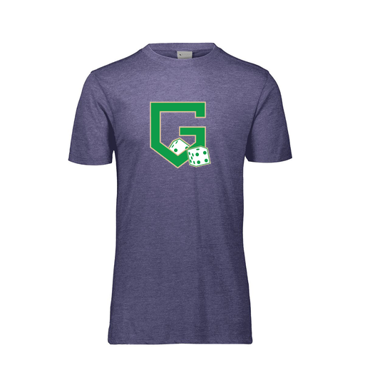 [3066.U22.S-LOGO3] Youth Ultra-blend T-Shirt (Youth S, Navy, Logo 3)