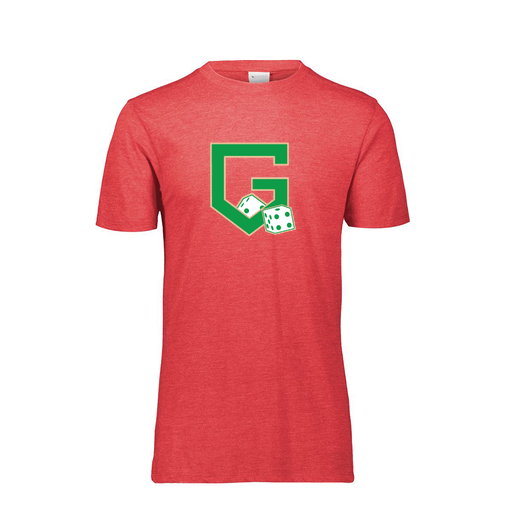 [3066.V96.S-LOGO3] Youth Ultra-blend T-Shirt (Youth S, Red, Logo 3)