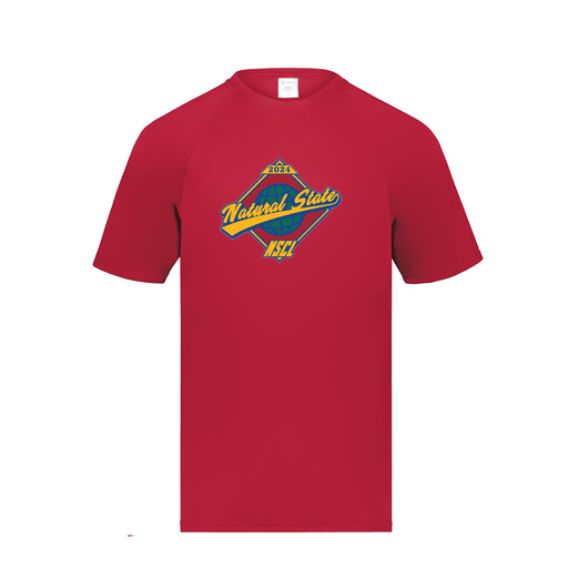 [2791.083.S-LOGO1] Youth Smooth Sport T-Shirt (Youth S, Red, Logo 1)