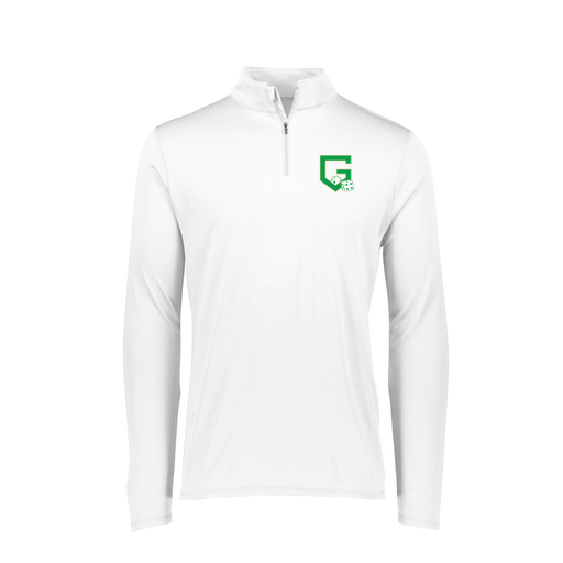 [FTLQFLWH-FAXS-LOGO3] Decker Women's Flex-Lite 1/4 Zip Shirt (Female Adult XS, White, Logo 3)