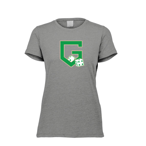 [3067.013.XS-LOGO3] Ladies Ultra-blend T-Shirt (Female Adult XS, Gray, Logo 3)