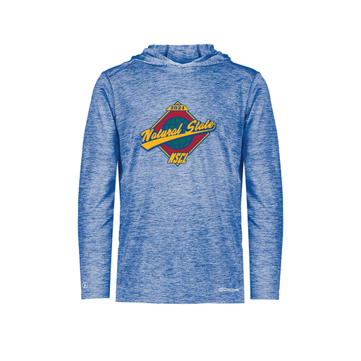 [FOLHCGRY-AS-LOGO1] Decker Men's Charge Hoodie (Adult S, Royal, Logo 1)