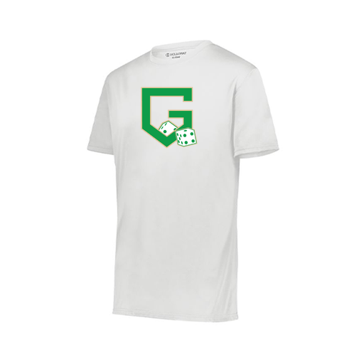 [222818.005.S-LOGO3] Men's Movement Dri Fit Shirt (Adult S, White, Logo 3)