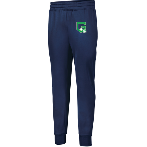 [5566.065.XS-LOGO3] Men's PERFORMANCE FLEECE JOGGER (Adult XS, Navy, Logo 3)