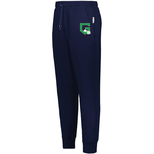 [222599.065.XS-LOGO3] Men's Ventura Soft Knit Joggers (Adult XS, Navy, Logo 3)