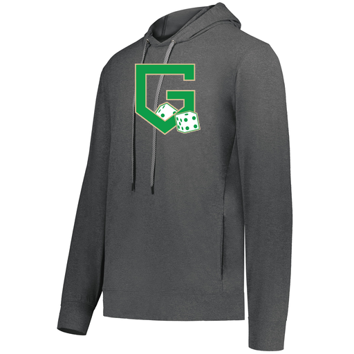[222698.E83.S-LOGO3] YOUTH VENTURA THIN KNIT HOODIE (Youth S, Gray, Logo 3)