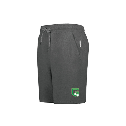 [223604.E83.S-LOGO3] YOUTH Ventura Soft Knit SHORTS (Youth S, Gray, Logo 3)