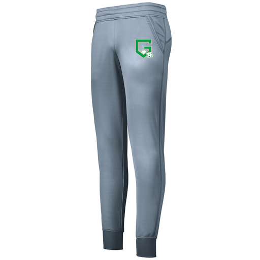 [5568.059.XS-LOGO3] Ladies Performance Jogger (Female Adult XS, Gray, Logo 3)